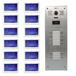 وحده خارجيه 12 خط + 12 شاشه 7 بوصه(ZT-CAMFHD-12L+ZT-SCFHD-6M)