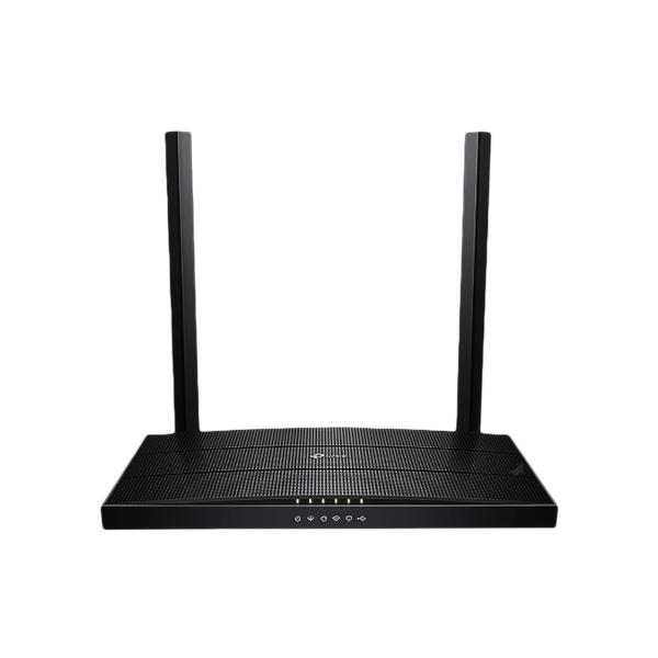 تي بي لينك AC1200 لا سلكي في دي اس ال - ايه مودم راوتر اركر VR400 أسود نطاق مزدوج ثنائي النطاق