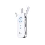 موسع شبكة واي فاي (RE450) بسرعة تصل الى 1750 ميجابايت في الثانية يعمل كمعزز شبكة واي فاي ثنائي النطاق ومعزز للانترنت من تي بي لينك موديل AC1750