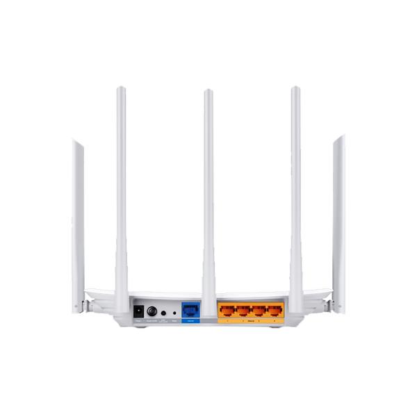 تي بي لينك AC1350 راوتر لاسلكي ثنائي النطاق ارتشر C60، أبيض