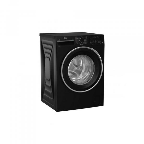 غسالة ملابس اوتوماتيك بيكو تحميل امامي، 9 كجم، موتور انفرتر، اسود