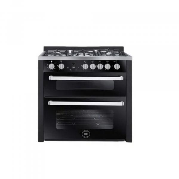 بوتاجاز غاز يونيون اير مالتي كوك 2 فرن 5 شعلة 90 سم