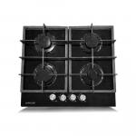 بوتجاز لونج لايف مسطح بلت ان غاز 4 شعله زجاج