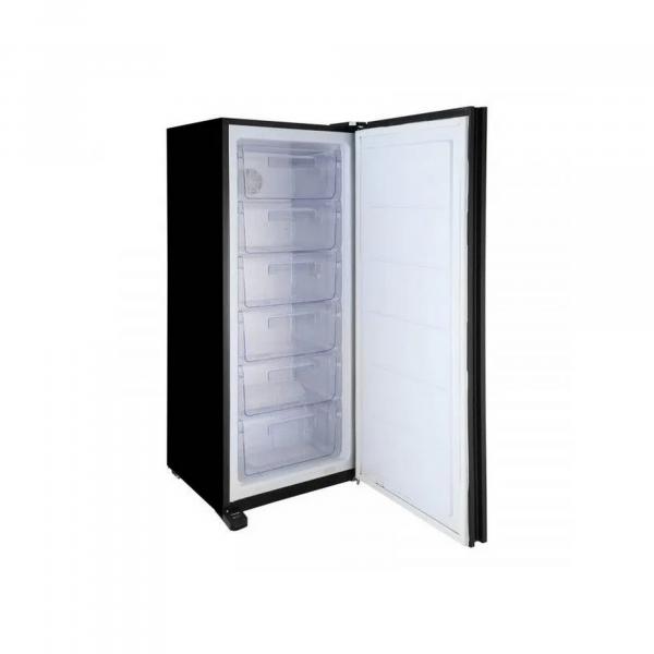 ديب فريزر رأسي ديجيتال يونيون اير، نوفروست، 230 لتر، اسود زجاجي UFN-230LBG1A-DH