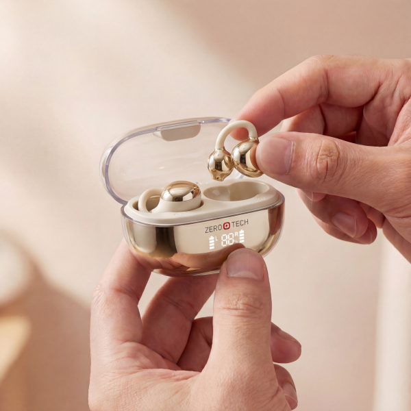 سماعه ايربود زيروتك بتصميم كلاسيك ZPCE-C01O-G