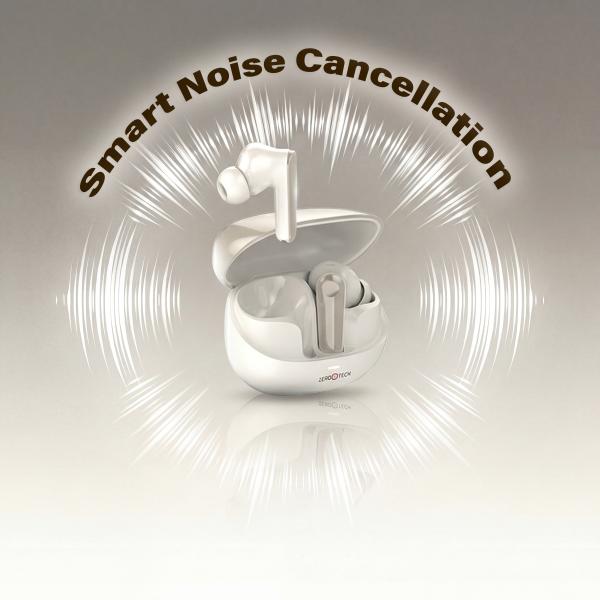 سماعه ايربود زيروتك مزودة بعزل للصوت و مزودة ب 4 مايك ZPCE-B01i-G