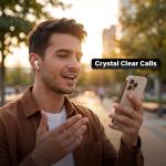 سماعه ايربود زيروتك مزودة بعزل للصوت و مزودة ب 4 مايك ZPCE-B01i-G