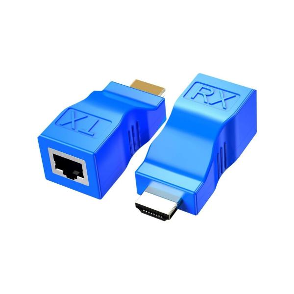 محول من RG45 الي اتش دي ام أي مسافه 30متر