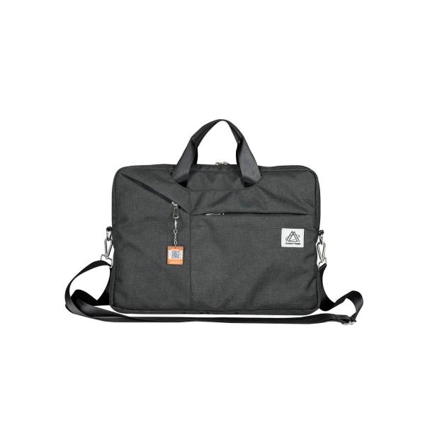 شنطة الكتف و اليد لابتك للابتوب 15.6 انش مع خاصية سيف كود - اسود