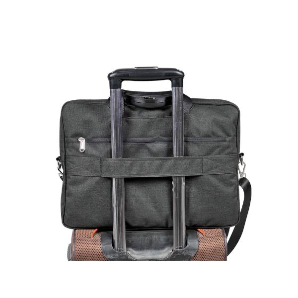 شنطة الكتف و اليد لابتك للابتوب 15.6 انش مع خاصية سيف كود - اسود