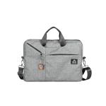 شنطة الكتف و اليد لابتك للابتوب 15.6 انش مع خاصية سيف كود - رمادى