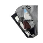 شنطة الكتف و اليد لابتك للابتوب 15.6 انش مع خاصية سيف كود - رمادى