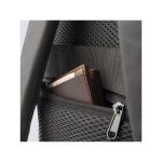 شنطة الظهر HUMMER بخامة مقاومة للماء وتصميم متعدد الاستخدامات - طريقتين للارتداء - رمادى غامق