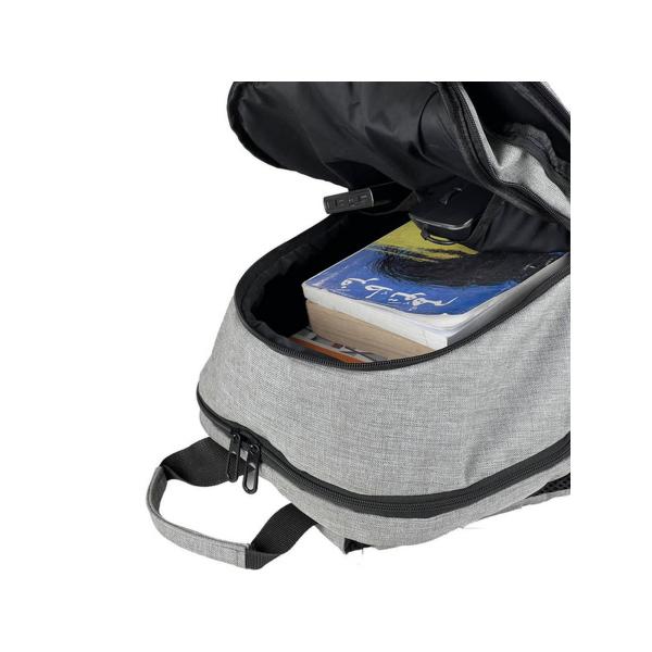 شنطة الظهر باور - رمادى