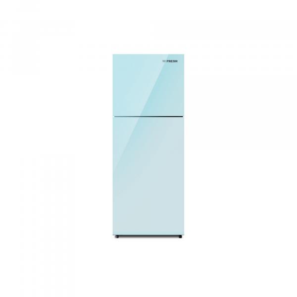 ثلاجه فريش زجاج لايت بلو - 397 لتر