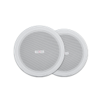 سماعه سقف 6 بوصة بقدرة 10 وات بدون اطار شكل ديكوري صوت نقي جدا تعمل على جميع أنواع الامبيلفير (ZTPA-106CE-V2W)