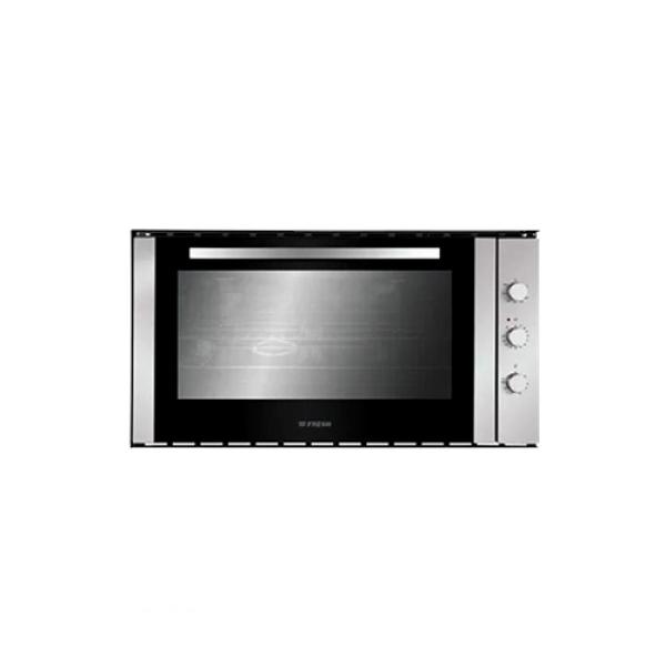 فرن غاز بلت ان بشواية كهرباء فريش GEOFR90CMS، مقاس 90 سم، 110 لتر