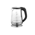 غلاية مياه كهربائية اريونسعة 1.7 لتر، قدرة 2200 وات، زجاج متعدد الألوان