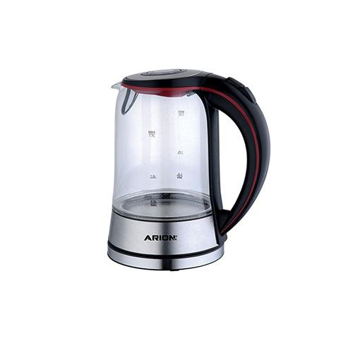 غلاية مياه كهربائية اريون  سعة 1.7 لتر، قدرة 2200 وات، زجاج