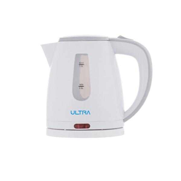 غلاية مياه كهربائية الترا UKP12WE1 سعة 1 لتر، قدرة 1200 وات، باللون الأبيض