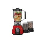 خلاط سمارت، 600 وات، 1.5 لتر، 2 مطحنة ، SBL103RU - احمر اسود