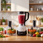 محضر طعام بلوتو 2.1 لتر 1000 وات 21 وظيفه بمطحنه