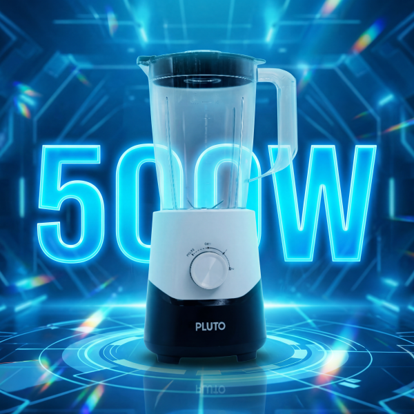 خلاط ١.٥ لتر ٥٠٠ وات سرعتين ونبض بمطحنة