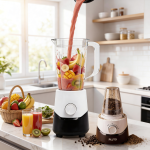 خلاط ١.٥ لتر ٥٠٠ وات سرعتين ونبض بمطحنة