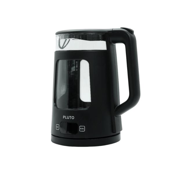 كاتيل زجاج مغطي بطبقة من البولي كبونيت ١.٧ لتر ٢٢٠٠ وات