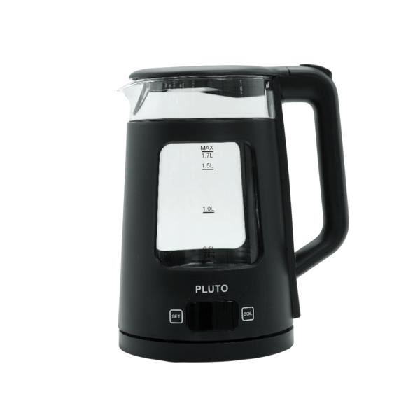 كاتيل زجاج مغطي بطبقة من البولي كبونيت ١.٧ لتر ٢٢٠٠ وات