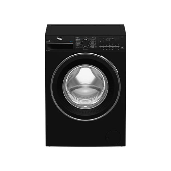 غسالة ملابس اوتوماتيك بيكو تحميل امامي، 9 كجم، موتور انفرتر، اسود