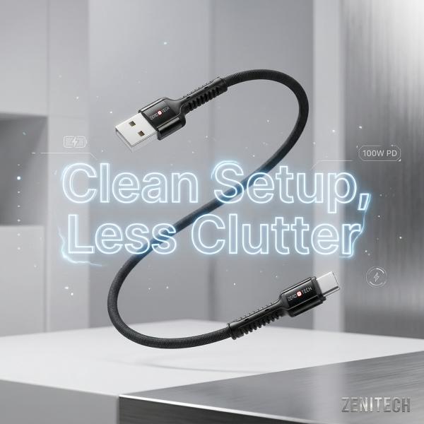 Zerotech TPE Micro Charging Cable ZPCC-M301H