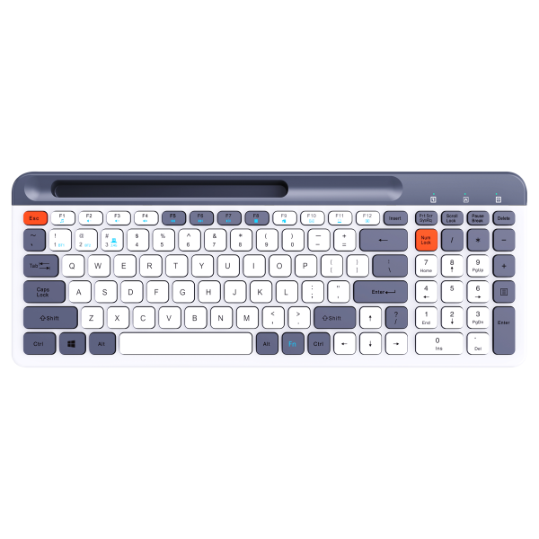 لوحة مفاتيح لاسلكية  2.4G وبلوتوث (BT) ZPCK-WLLWK