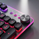 لوحة مفاتيح سلكية بإضاءة RGB موديل (ZPCK-WCGK)