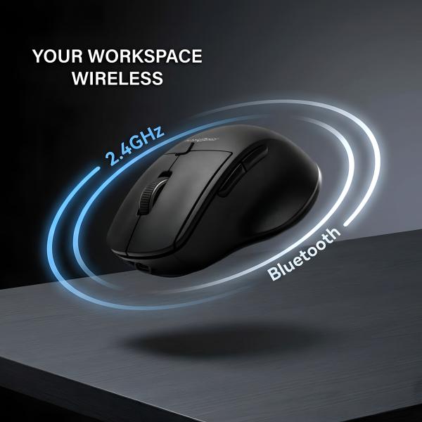 ماوس ZPCM-WWLIBP خفيف الوزن سلكي ولاسلكي (2.4G وبلوتوث)