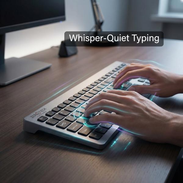 لوحة مفاتيح لاسلكية (ZPCK-WLAAACK)