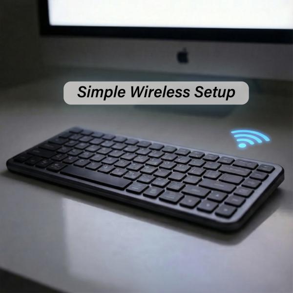 2.4G لوحة مفاتيح لاسلكية (ZPCK-WLAAAG)