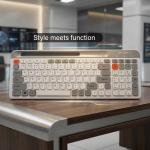 لوحة مفاتيح لاسلكية  2.4G وبلوتوث (BT) ZPCK-WLLWK