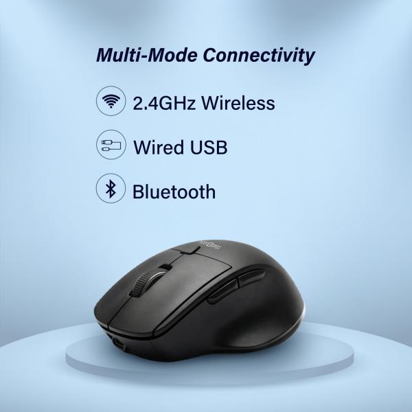 ماوس ZPCM-WWLIBP خفيف الوزن سلكي ولاسلكي (2.4G وبلوتوث)
