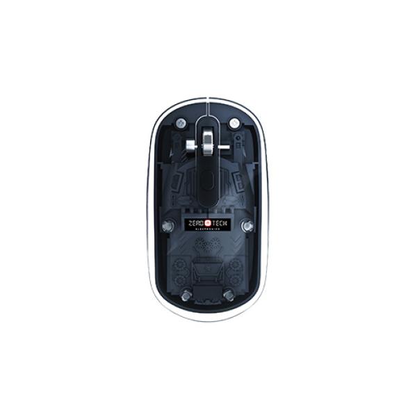 ماوس زيروتك شفاف وايرلس-بلوتوث ZPCM-WLW