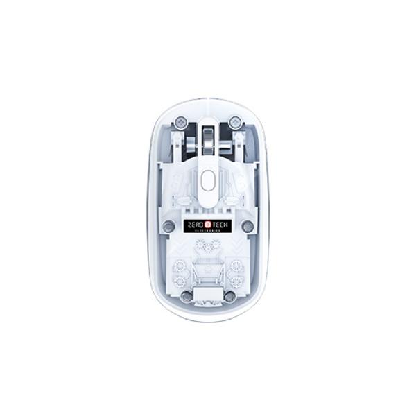 2.4G & BT Wireless Mouse-white (ZPCM-WLW)