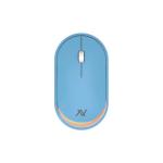 لافينتو (MO18A) ماوس بلوتوث مزدوج - 2.4 جيجا هرتز مع بطارية قابلة لإعادة الشحن - ازرق