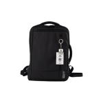 شنطة الظهر HUMMER بخامة مقاومة للماء وتصميم متعدد الاستخدامات - طريقتين للارتداء - أسود