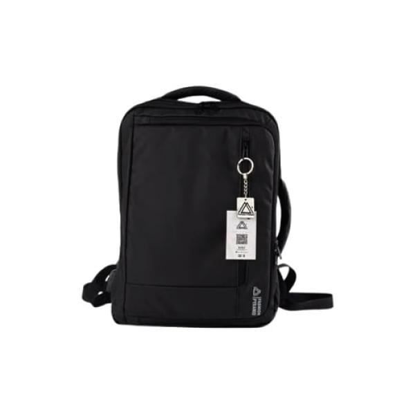 شنطة الظهر HUMMER بخامة مقاومة للماء وتصميم متعدد الاستخدامات - طريقتين للارتداء - أسود