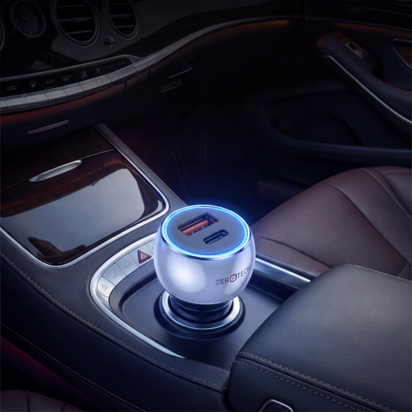 شاحن زيروتك سياره 38 وات ZPCCCH-382