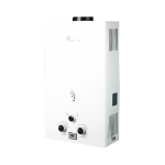 سخان 10 لتر هيت برو أبيض (غاز / أنبوبة) بالأدابتور