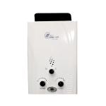 سخان 6 لتر هيت برو ابيض (غاز / أنبوبة) بالمدخنة بالأدابتور