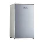 Pluto Mini Bar Refrigerator, Defrost, 91 Liters, Silver - BC-92