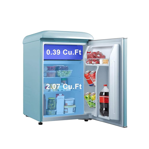 ثلاجة مينى بار 97 لتر جالانز أزرق