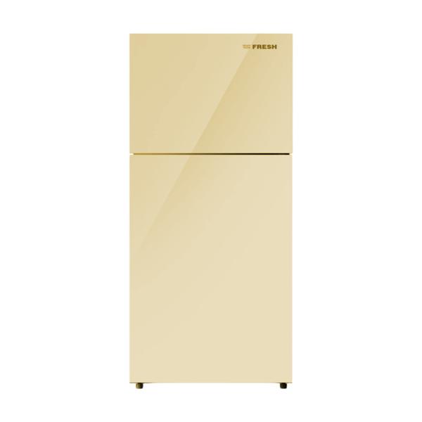 ثلاجة فريش FNT-MR580YGBG نوفروست بسعة 471 لتر لون بيج